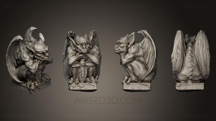 Figurines of griffins and dragons (STKG_0069) 3D model for CNC machine